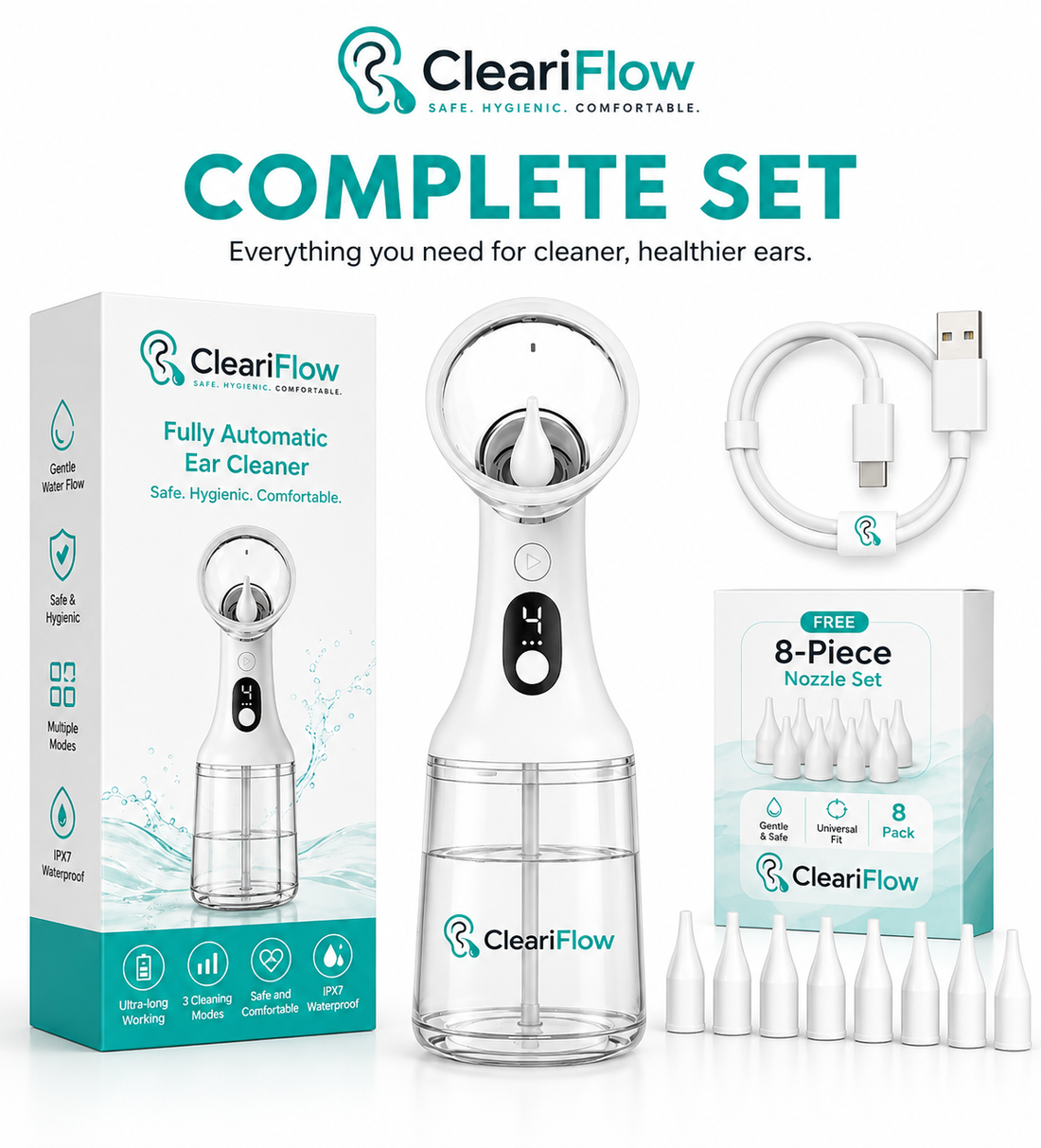 Portable Ear Canal Cleaner